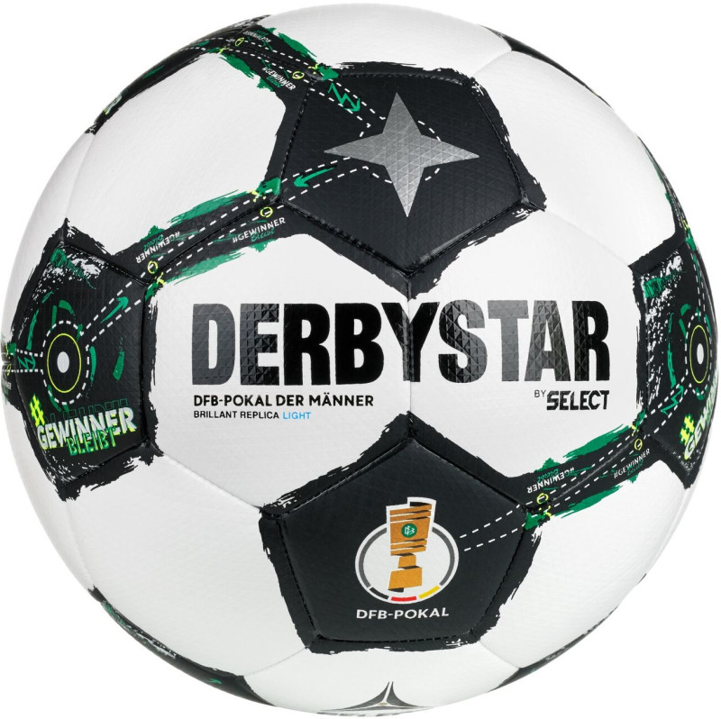 DERBYSTAR DFB-Pokal Brillant Replica Light 350g v25 2025/2026 Fußball Gr. 4, 5 Rückseite